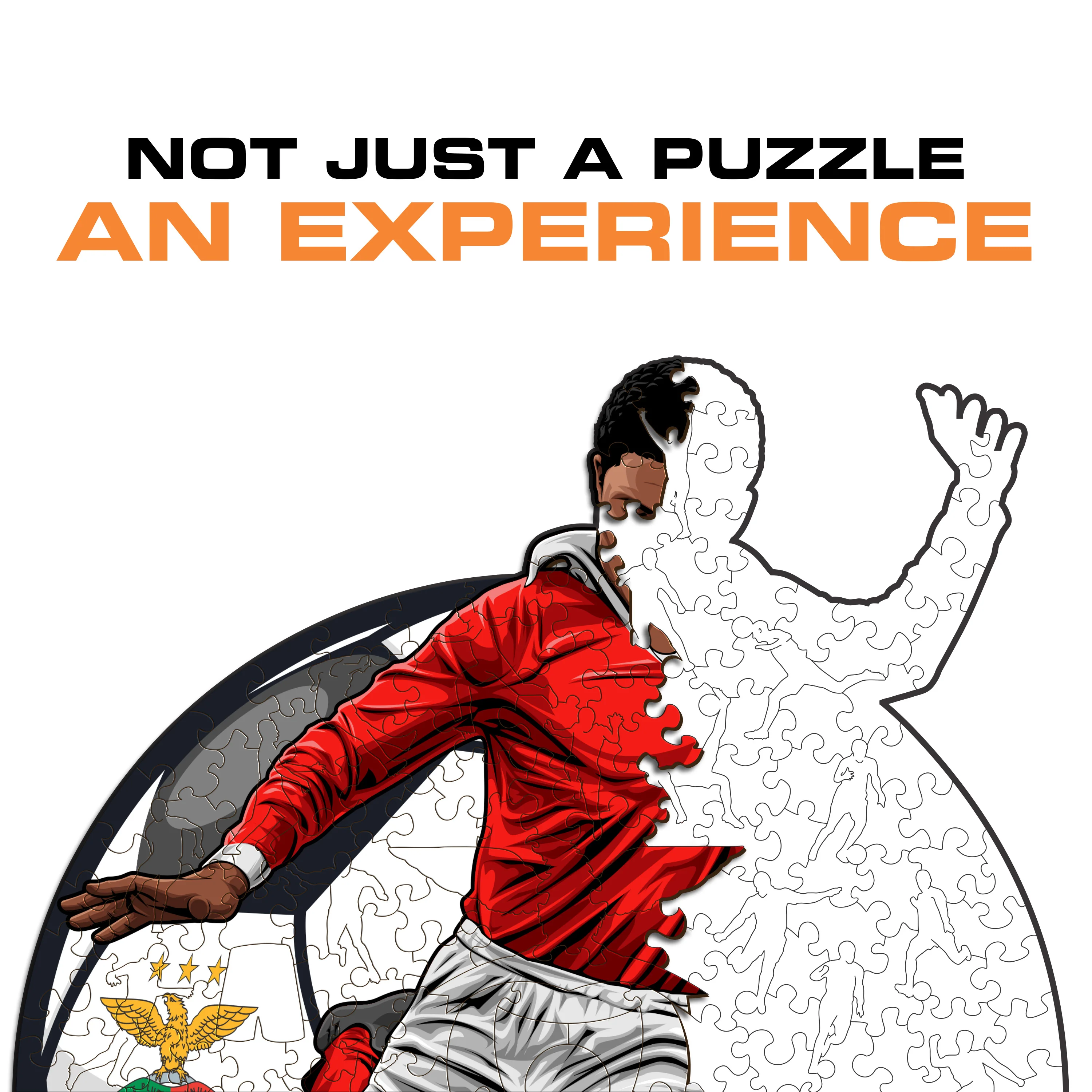Eusébio - Wooden Puzzle - Image 5
