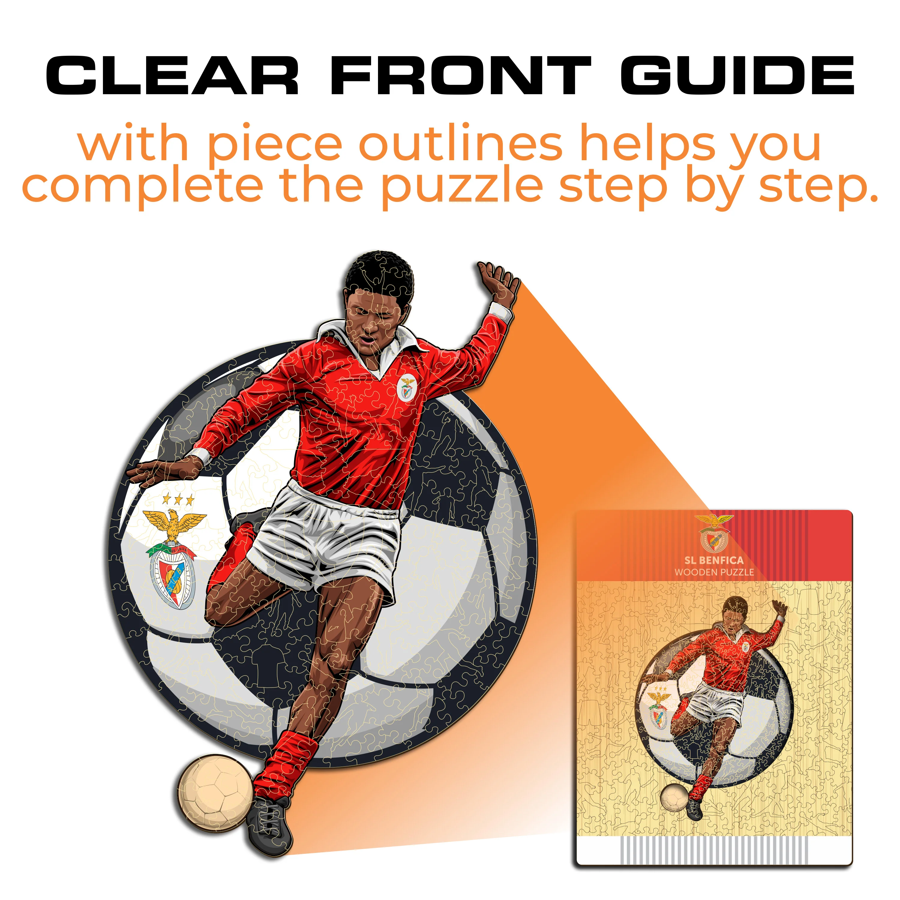 Eusébio - Wooden Puzzle - Image 7