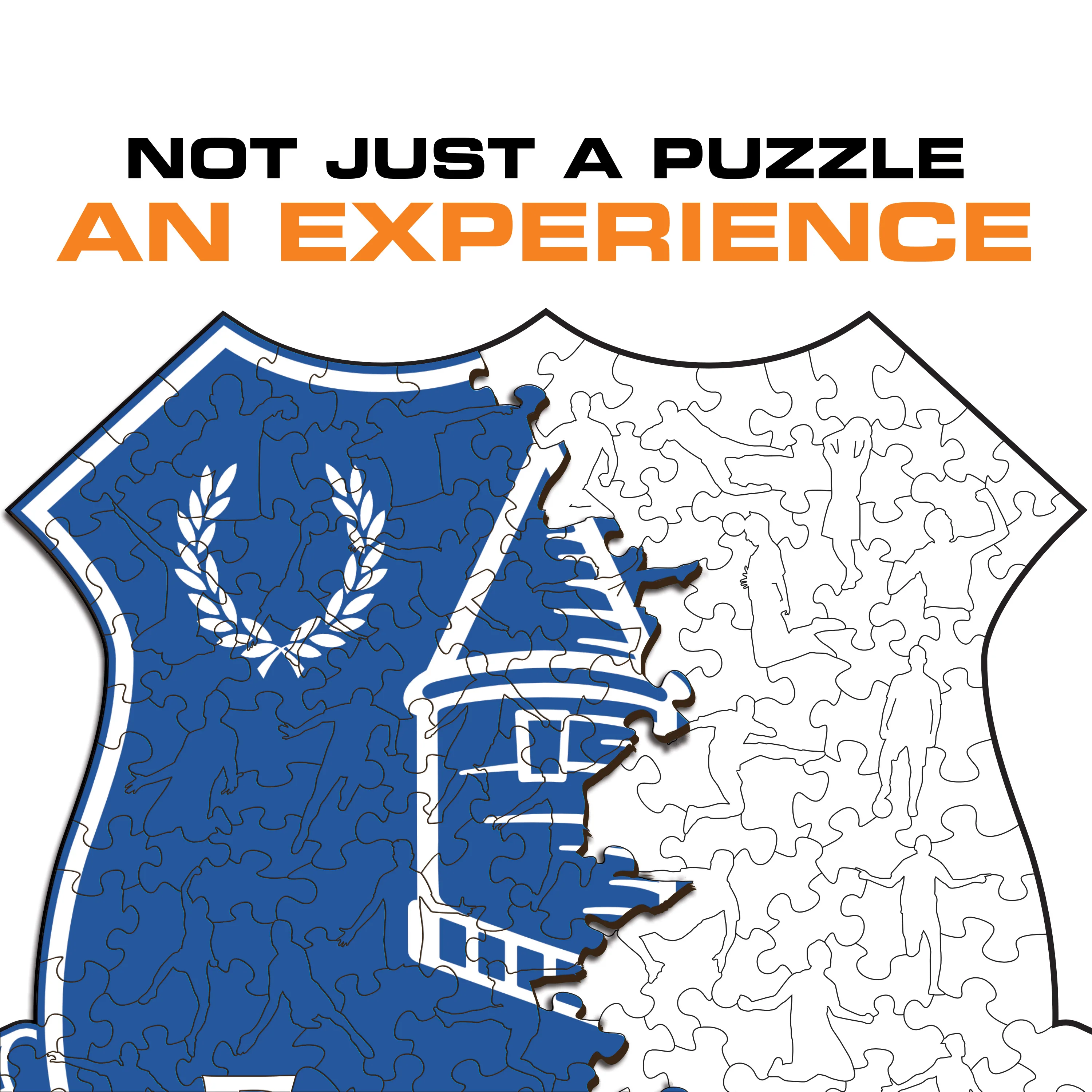 Everton FC® Logo - Wooden Puzzle - Image 5