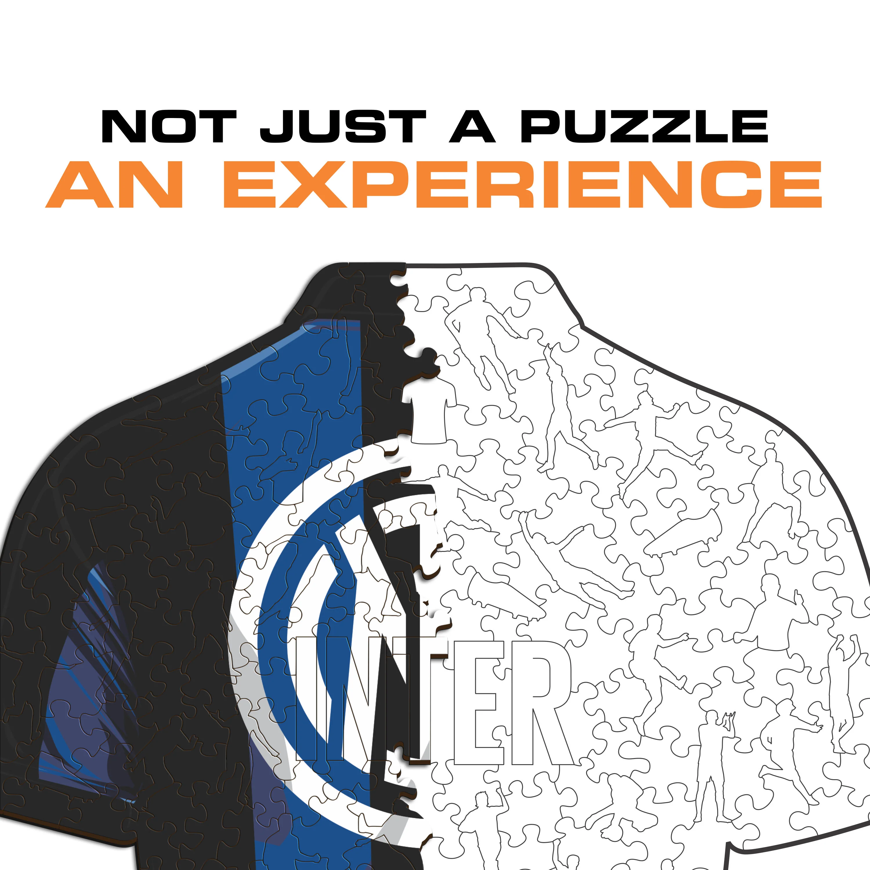 FC Inter® Jersey - Wooden Puzzle - Image 5