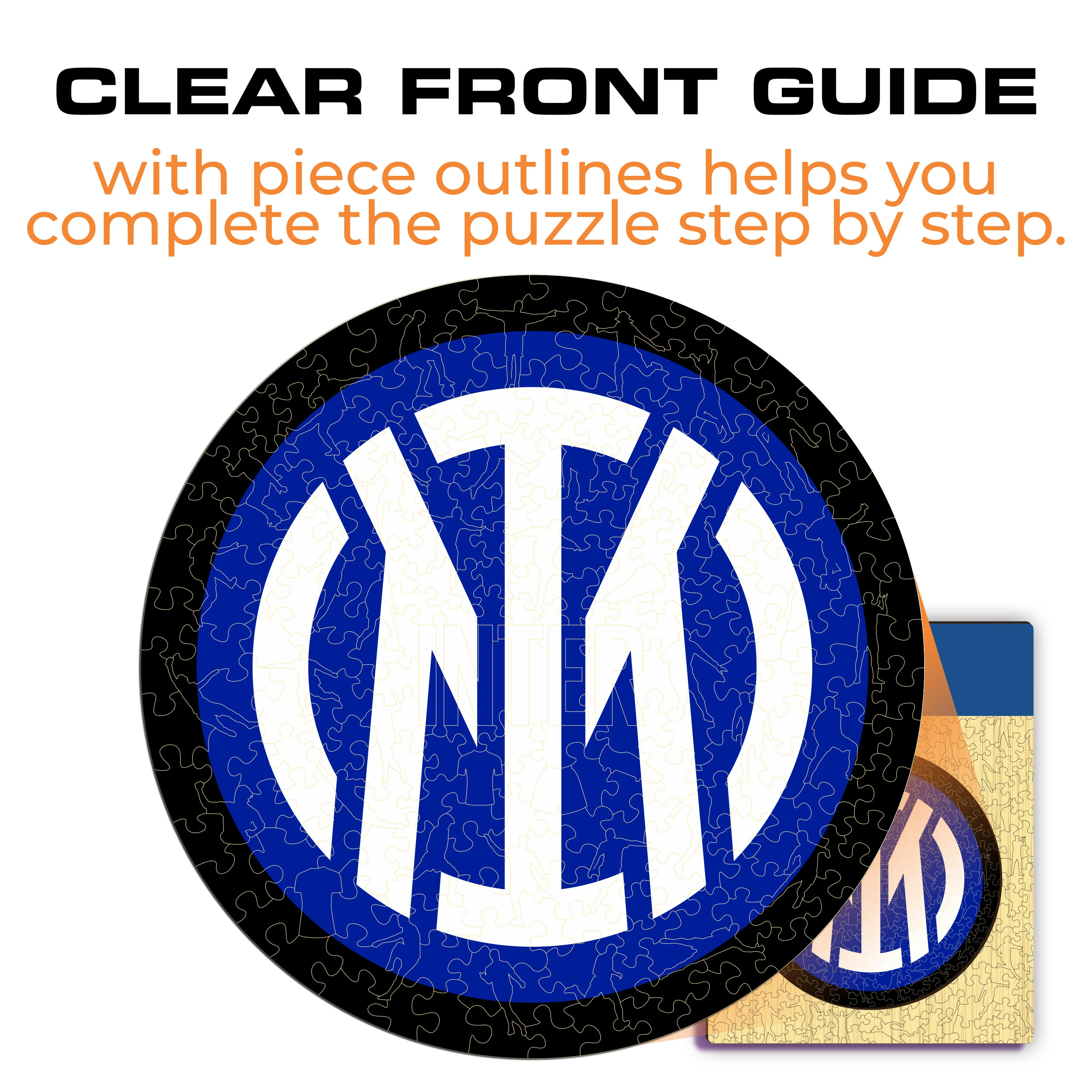 FC Inter® Logo - Wooden Puzzle - Image 8