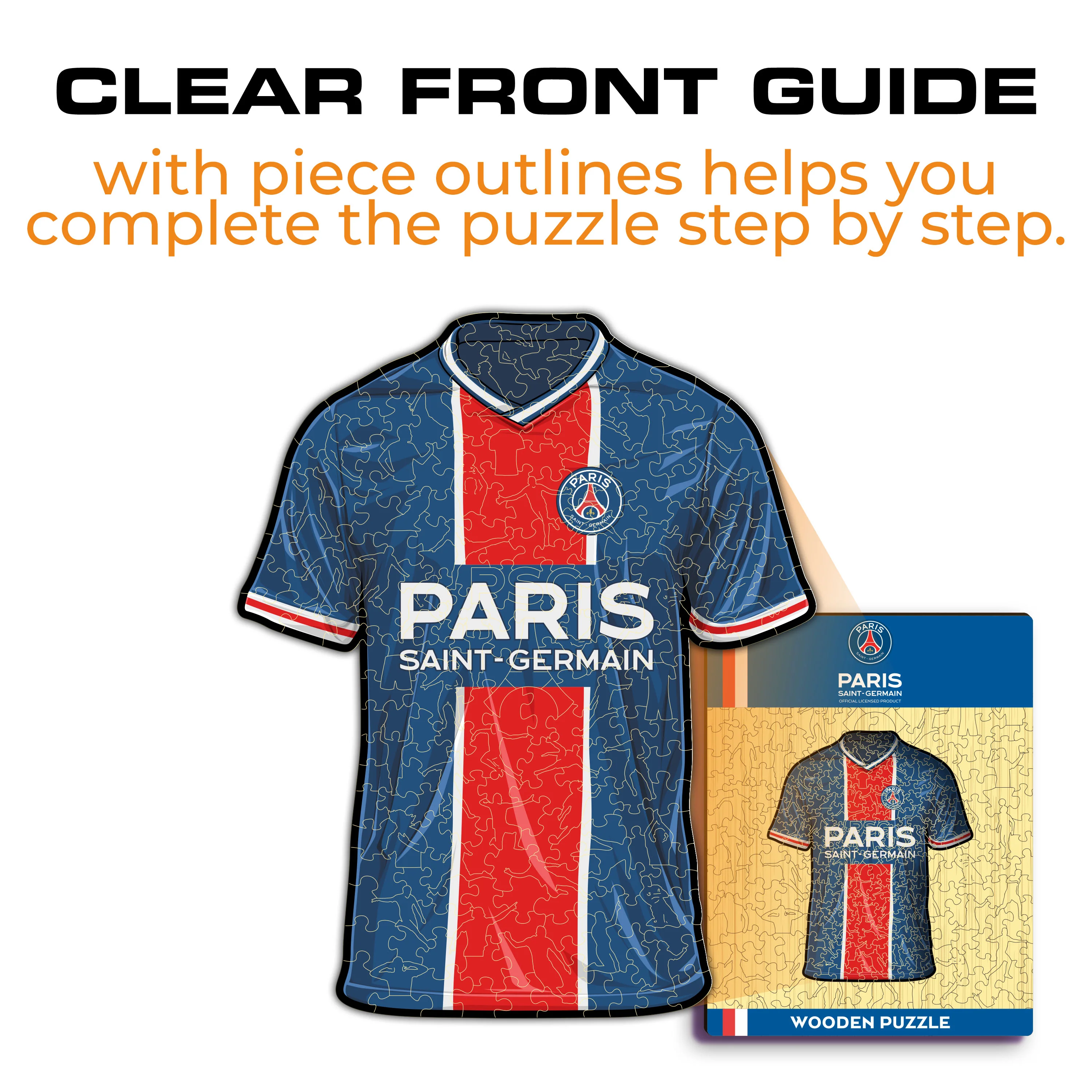 PSG FC® Jersey - Wooden Puzzle - Image 8