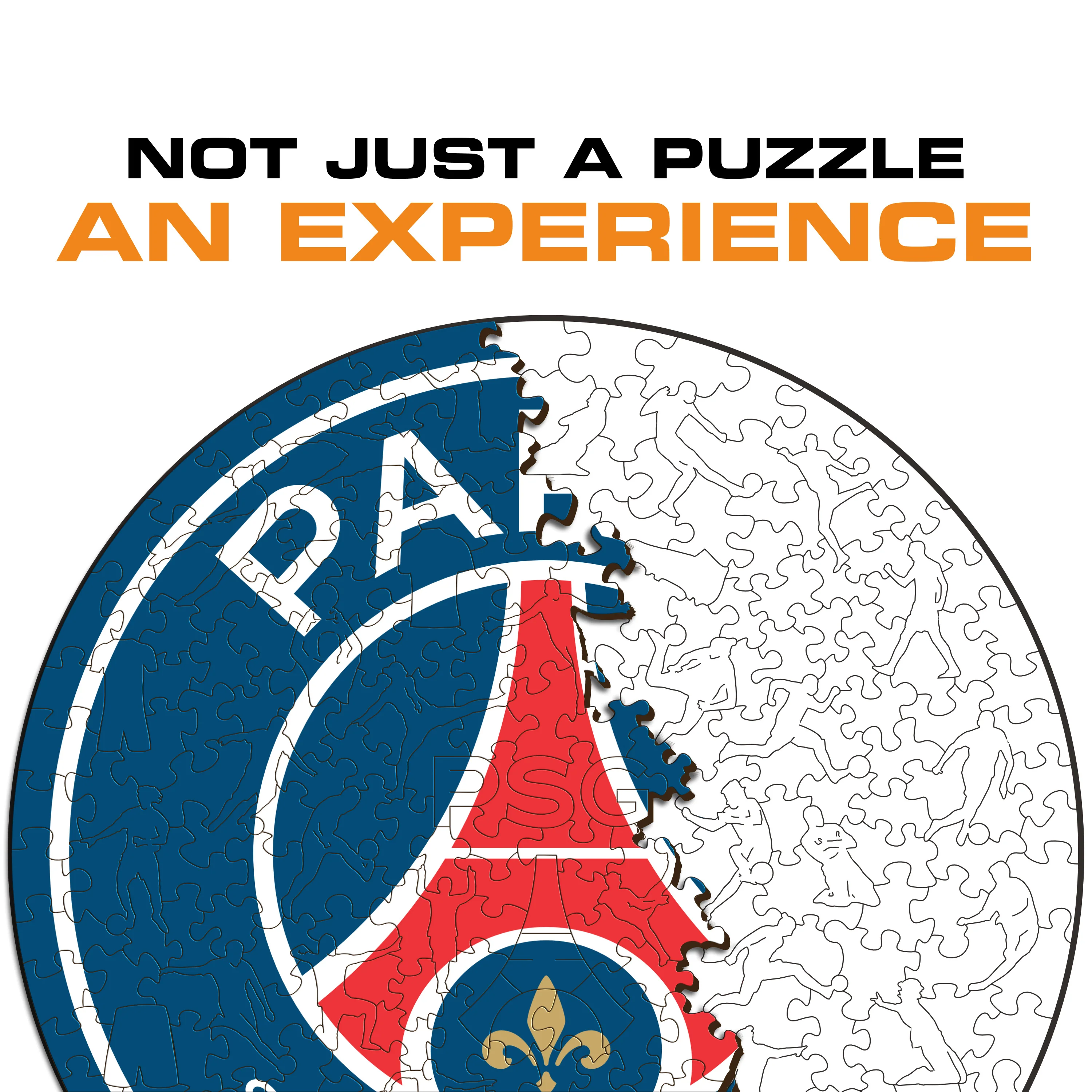 PSG FC® Logo - Wooden Puzzle - Image 5